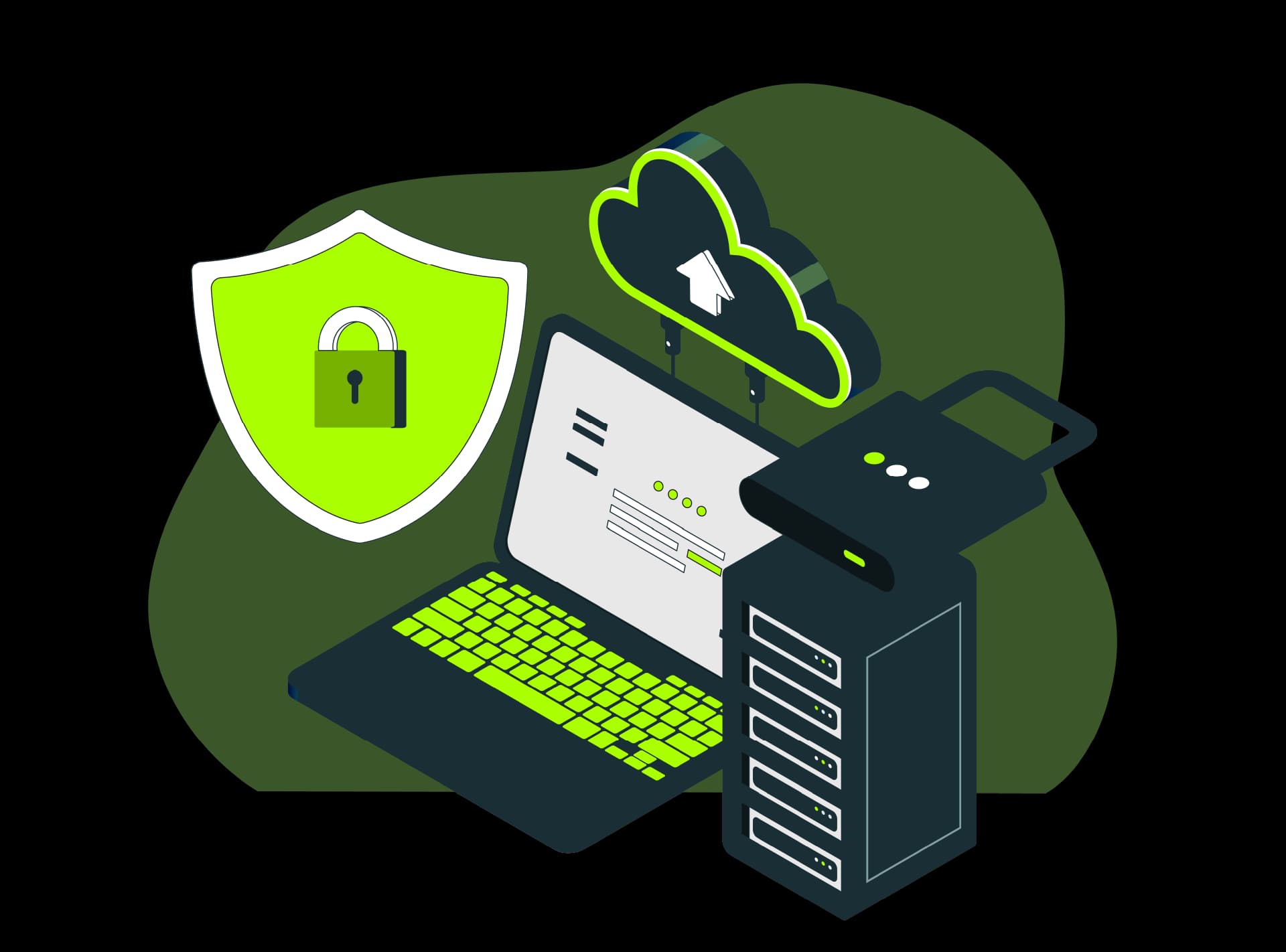 Icono de Monitoreo de Seguridad